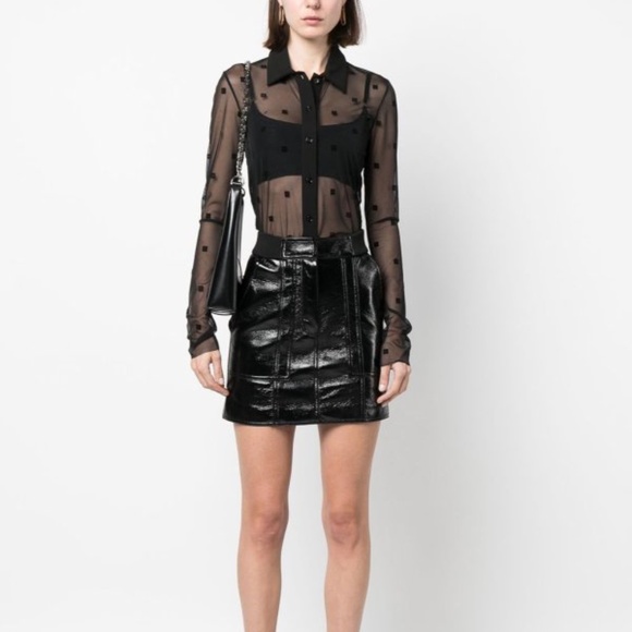 Givenchy Transparent 4G Shirt Blouse - Picture 11 of 16